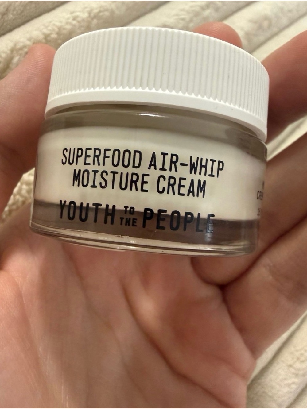 15ml Superfood Air-Whip Moisture Cream - White